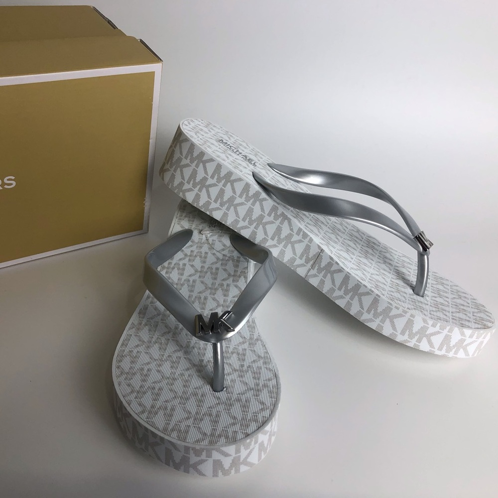 Michael Kors Bedford Glam Flip Flop #8